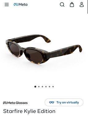 META Starfire Kylie Edition Dark Tortoise Chocolate Lens META Kylie Sunglasses
